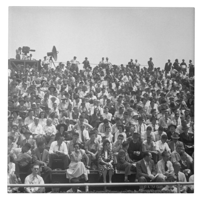 Azulejo De Cerâmica Espectadores (Frente)