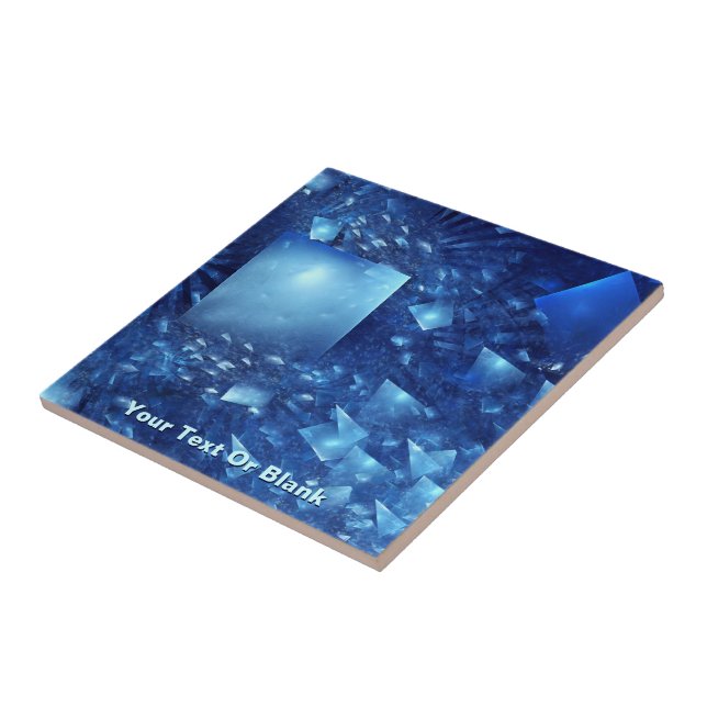 Azulejo De Cerâmica Espelhos Destruídos (Lateral)