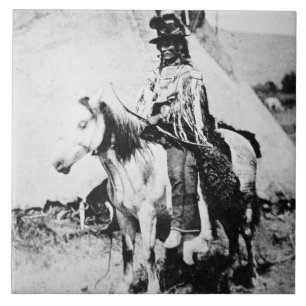 Azulejo De Cerâmica "Espelhos principais, c.1875 (foto de b/w)