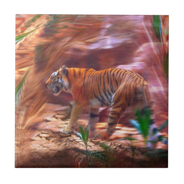 Azulejo De Cerâmica Espessura da natureza (Frente)