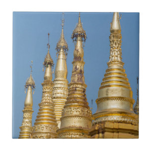 Azulejo De Cerâmica Espires de Shwedagon Pagoda