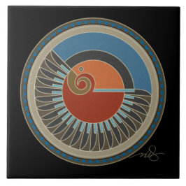 Azulejo De Cerâmica Espírito De Águia