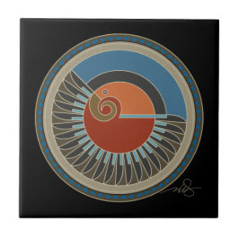 Azulejo De Cerâmica Espírito De Águia