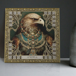 Azulejo De Cerâmica Espírito Personalizado - Tribal Eagle