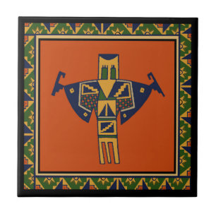 Azulejo De Cerâmica Espírito Xamã do Sudoeste