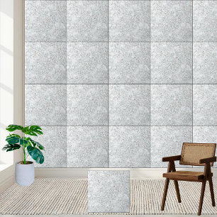 Azulejo de cerâmica espumante de cor branca