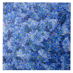 Azulejo De Cerâmica Esquece-me de não ter um padrão de flores