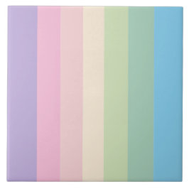 Azulejo De Cerâmica Esquema de cores pastel de primavera