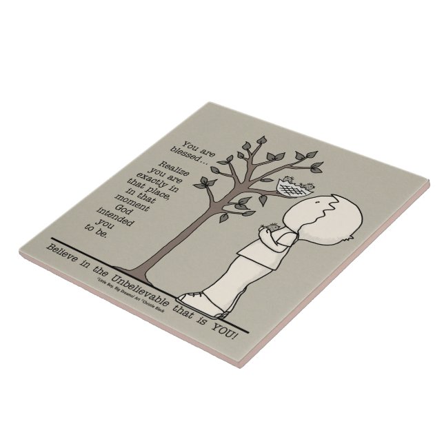 Azulejo De Cerâmica Esse lugar (Lateral)