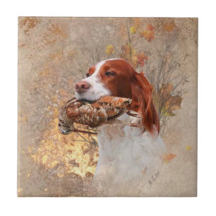 Azulejo De Cerâmica Estação de Caça Woodcock