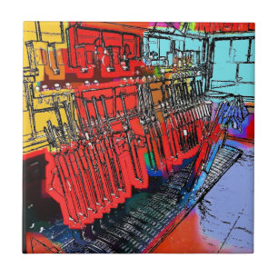 AZULEJO DE CERÂMICA  ESTAÇÃO DE CAMINHOS-DE-FERRO