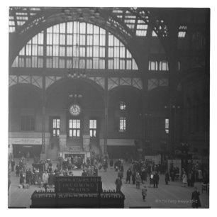 Azulejo De Cerâmica Estação de estrada de ferro