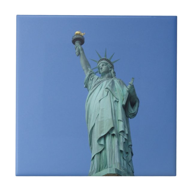 Azulejo De Cerâmica Estátua da Liberdade (Frente)