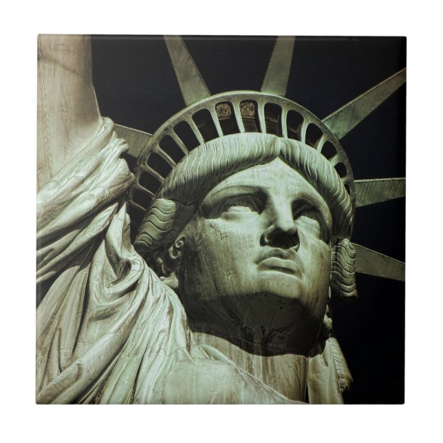 Azulejo De Cerâmica Estátua da Liberdade (Frente)