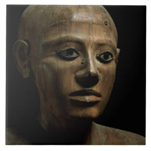 Azulejo De Cerâmica Estátua do chanceler Nakhti, de Asyut, médio