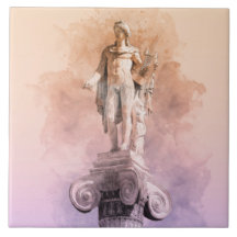 Estátua grega clássica de Apolo