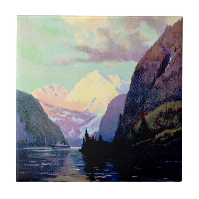 Azulejo De Cerâmica Este é o Alaska (Frente)