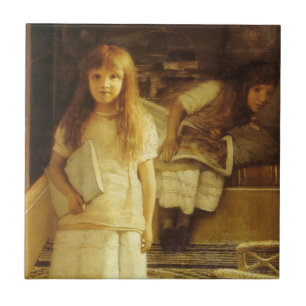 Azulejo De Cerâmica Este é o nosso canto por Sir Lawrence Alma Tadema