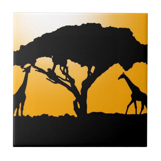 Azulejo De Cerâmica Estilo africano (Frente)