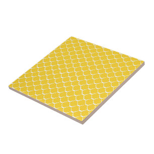Azulejo De Cerâmica Estilo Amarelo marroquino
