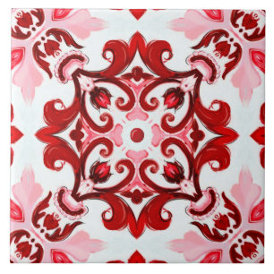 Azulejo De Cerâmica estilo italiano,azulejos,majolica, Impressão de tu