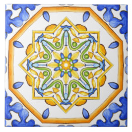 Azulejo De Cerâmica Estilo italiano,azulejos,majolica Impressão de tud