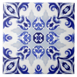 Azulejo De Cerâmica Estilo italiano,azulejos,majolica Impressão de tud