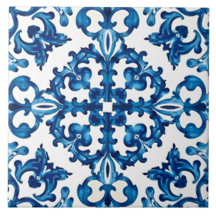 Azulejo De Cerâmica estilo italiano,Mediterrâneo,mosaico,azul,