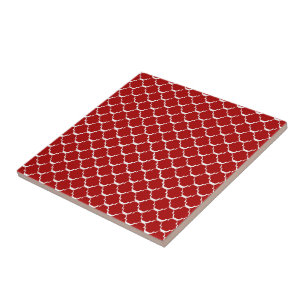 Azulejo De Cerâmica Estilo marroquino vermelho