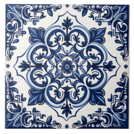 Azulejo De Cerâmica Estilo Mediterrâneo Português Rústico