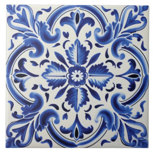 Azulejo De Cerâmica Estilo português - padrão bonito