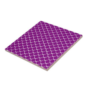 Azulejo De Cerâmica Estilo roxo marroquino