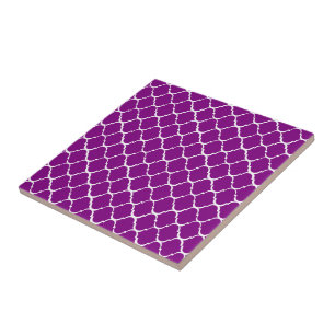Azulejo De Cerâmica Estilo roxo marroquino