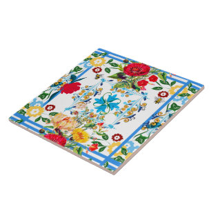 Azulejo De Cerâmica Estilo siciliano,majolica,limões