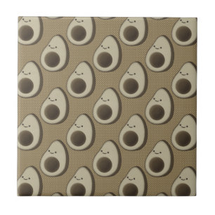 Azulejo De Cerâmica Estilo Vintage padrão Avocado
