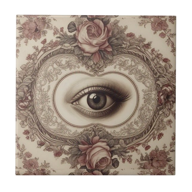 Azulejo De Cerâmica Estilo vitoriano (Frente)