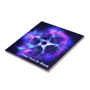 Azulejo De Cerâmica Estrela Brilhada