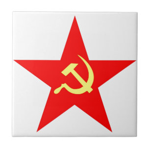 Azulejo De Cerâmica Estrela comunista