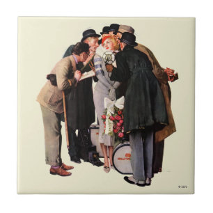 Azulejo De Cerâmica Estrela de Hollywood