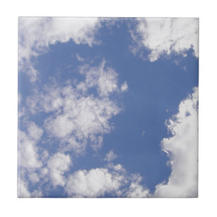 Azulejo De Cerâmica Estrela de nuvem - nuvems