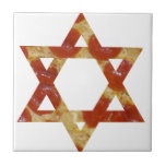 Azulejo De Cerâmica estrela de pizza de david<br><div class="desc">"Estrela de pizza de david ", interfé, "inter-fé""estrela de david""feliz hanukkah""chanukah jedesejo"Hanukkah, canukah, chanukah, chanukah, chanukkah, hannuka "feriados de judeu""pizza chanukah" , pizza,  pizza de pepperoni,  canuka,  brew,  jew,  judaica,  judaism, ,  pizza canuka,  pizza canukah,  pizza chanukkah,  pizza hannuka,  pizza hannukah, </div>