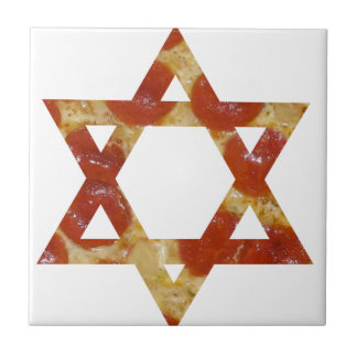 Azulejo De Cerâmica estrela de pizza de david