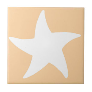 Azulejo De Cerâmica Estrela do Mar de Peach