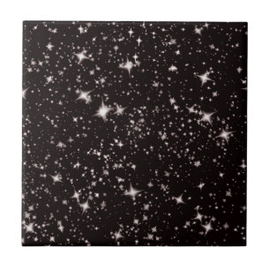 Azulejo De Cerâmica estrela negra