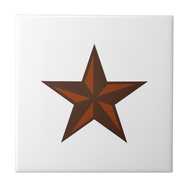 AZULEJO DE CERÂMICA  ESTRELA OCIDENTAL (Frente)