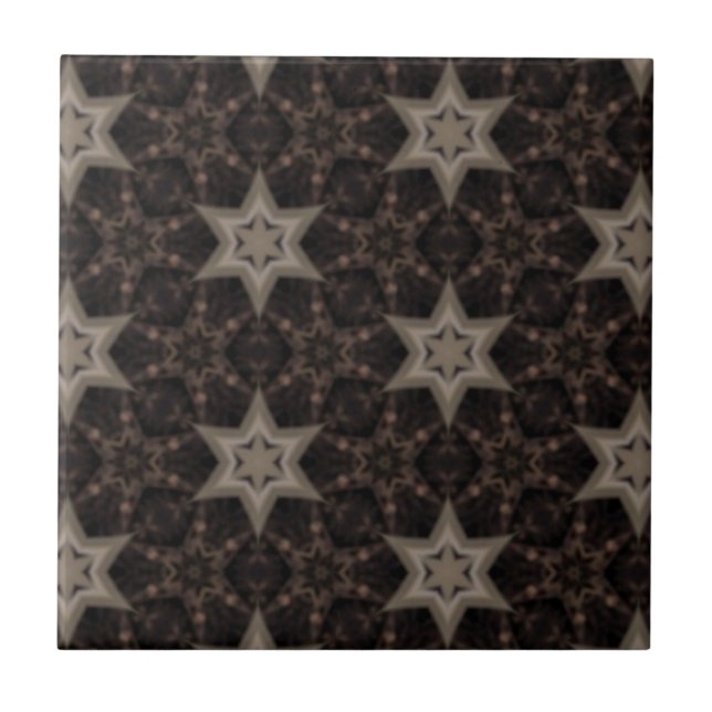 Azulejo De Cerâmica Estrelas (Frente)