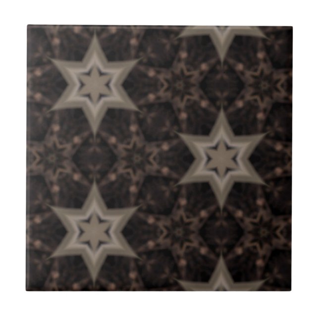 Azulejo De Cerâmica Estrelas (Frente)