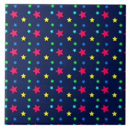 Azulejo De Cerâmica Estrelas