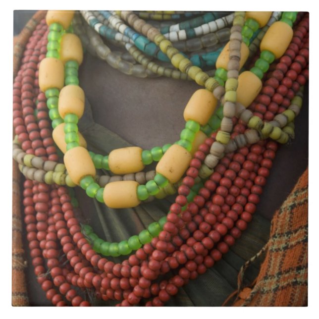 Azulejo De Cerâmica Etiópia: Bacia do Rio Omo, Delta de Omo, (Frente)