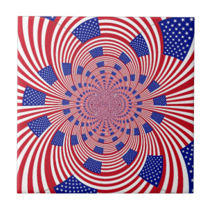 Azulejo De Cerâmica Eu Amo Os Estados Unidos